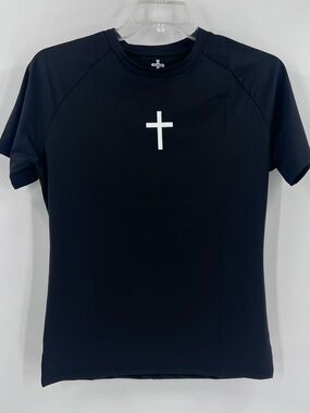 CROSS SHORT SLEEVE COMPRESSION - BLACK